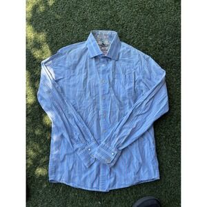 Scotch & Soda Striped Button Down‎ Shirt Long Sleeve Casual Mens Medium
